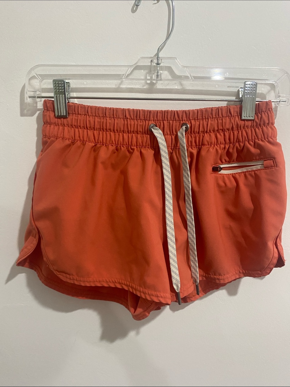 Vuori Pink Drawstring Athletic Shorts